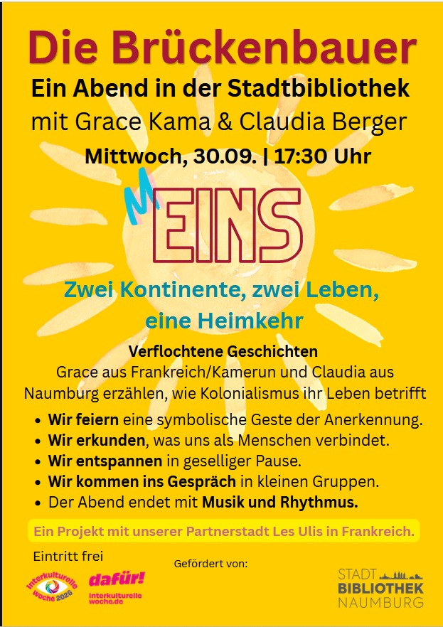 Plakat Brückenbauer